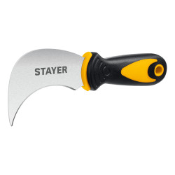 STAYER C-Force, Нож для листовых и рулонных материалов, 200 мм / 09293